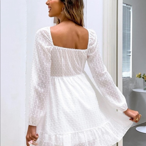 SHEIN white dress - Picture 2 of 3